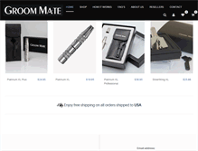 Tablet Screenshot of groommate.com